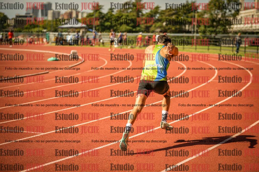 Fotos de los 400 m llanos de varones