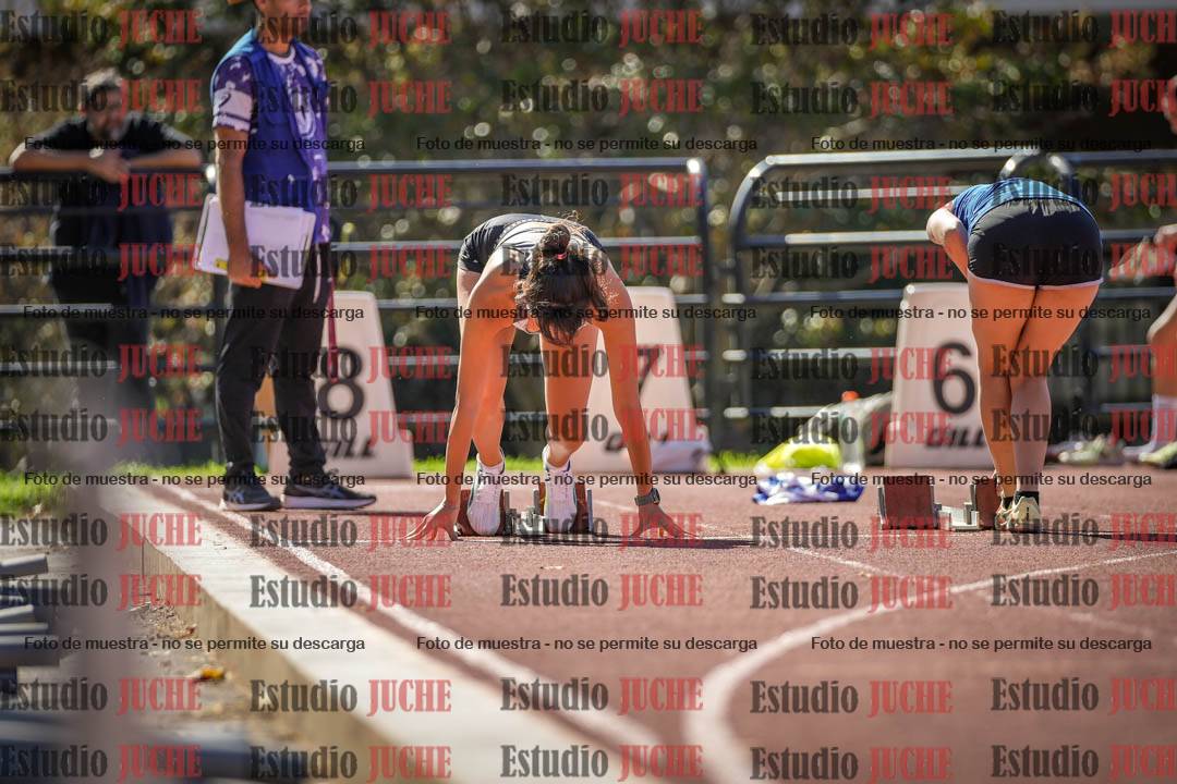 Fotos de los 100 m llanos de mujeres