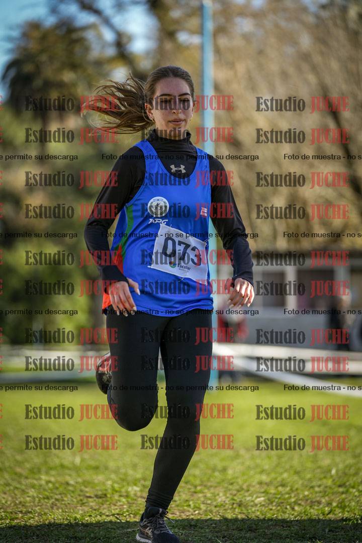 Fotos de la llegada del cross de 3000 m