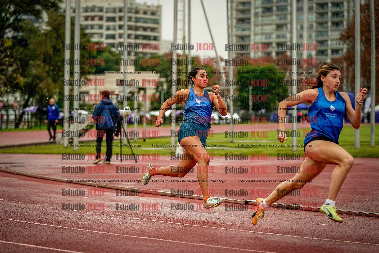 Fotos de los 200 m llanos de mujeres - heptatlón 4