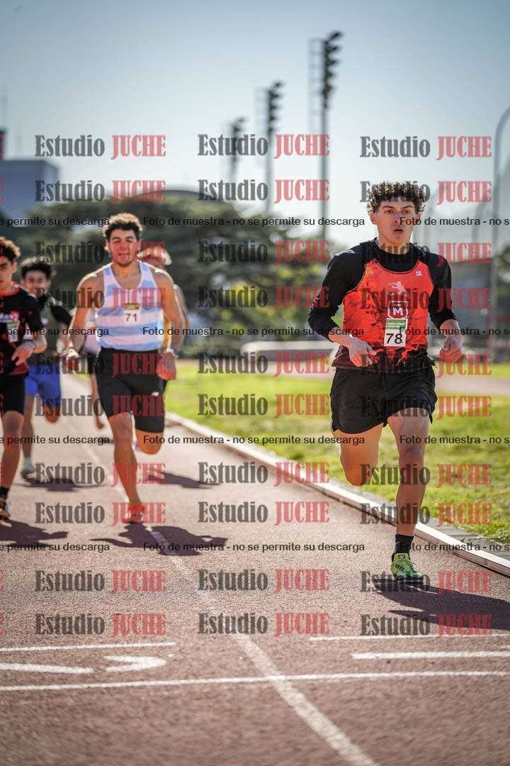 Fotos de los 800 m llanos de varones