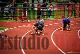 Fotos de los 200 m de varones