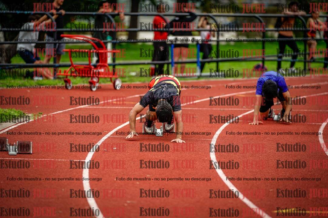 Fotos de los 200 m de varones