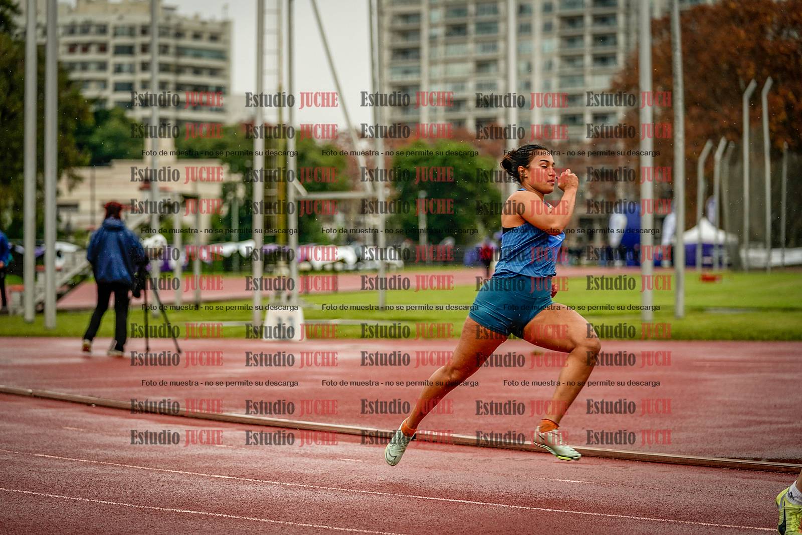 Fotos de los 200 m llanos de mujeres - heptatlón 4