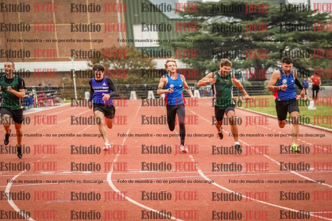 Fotos de los 200 m llanos de varones