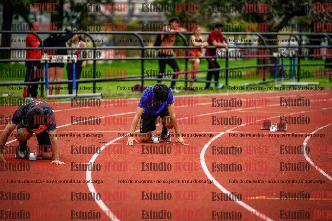 Fotos de los 200 m de varones