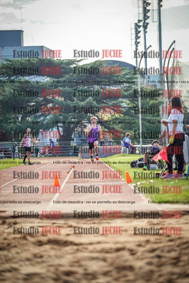 Fotos del salto triple de varones