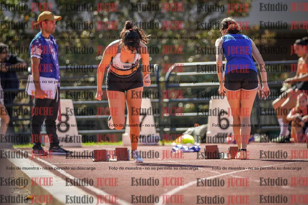 Fotos de los 100 m llanos de mujeres