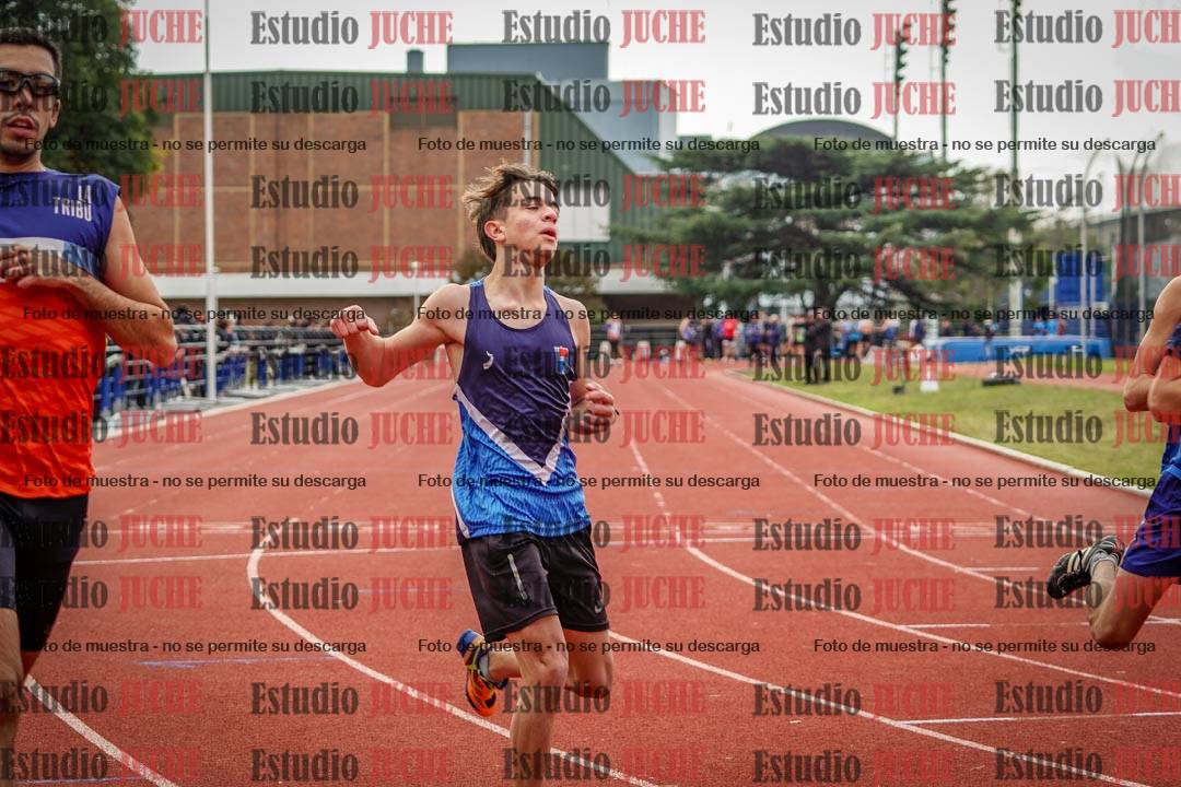 Fotos de los 100 m llanos de varones