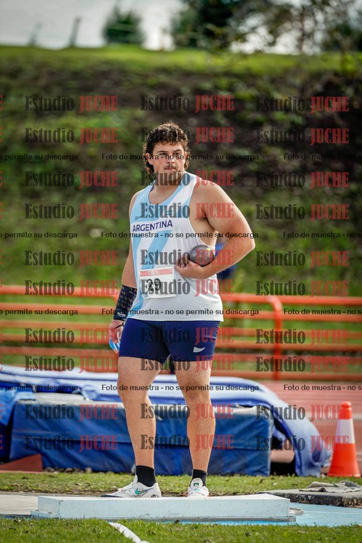Fotos del lanzamiento de bala de varones - FINAL