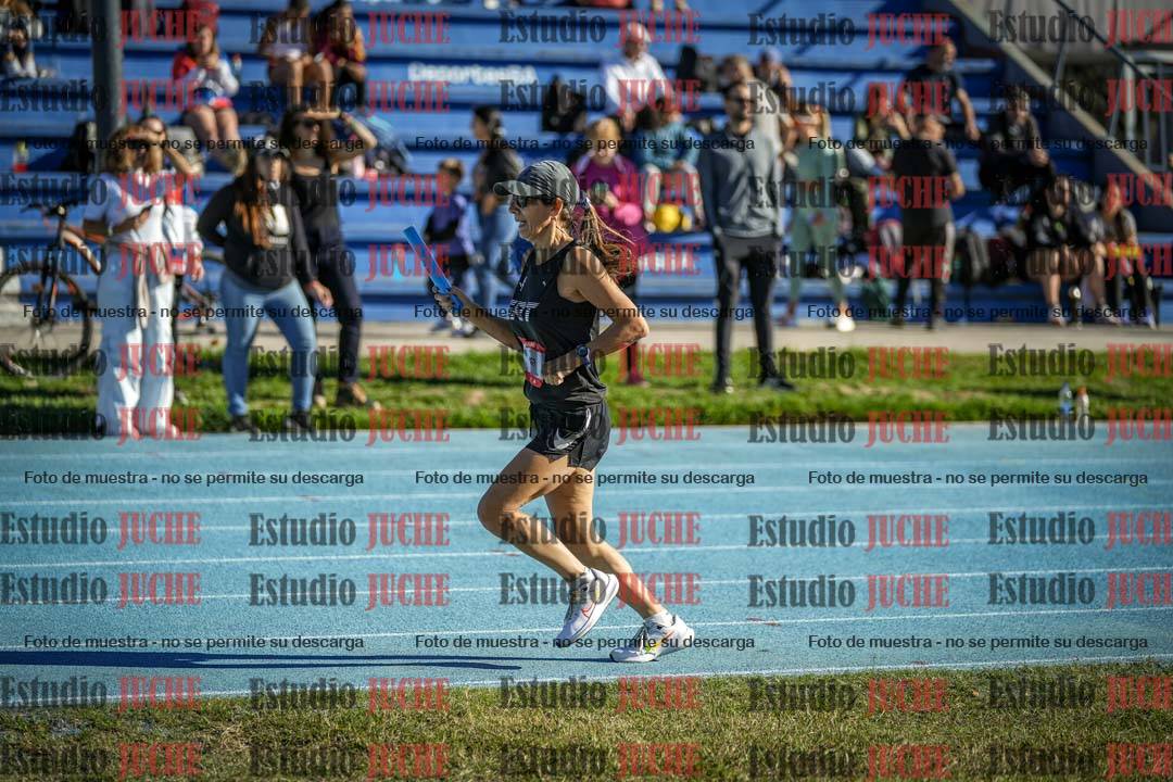 Fotos durante los relevos