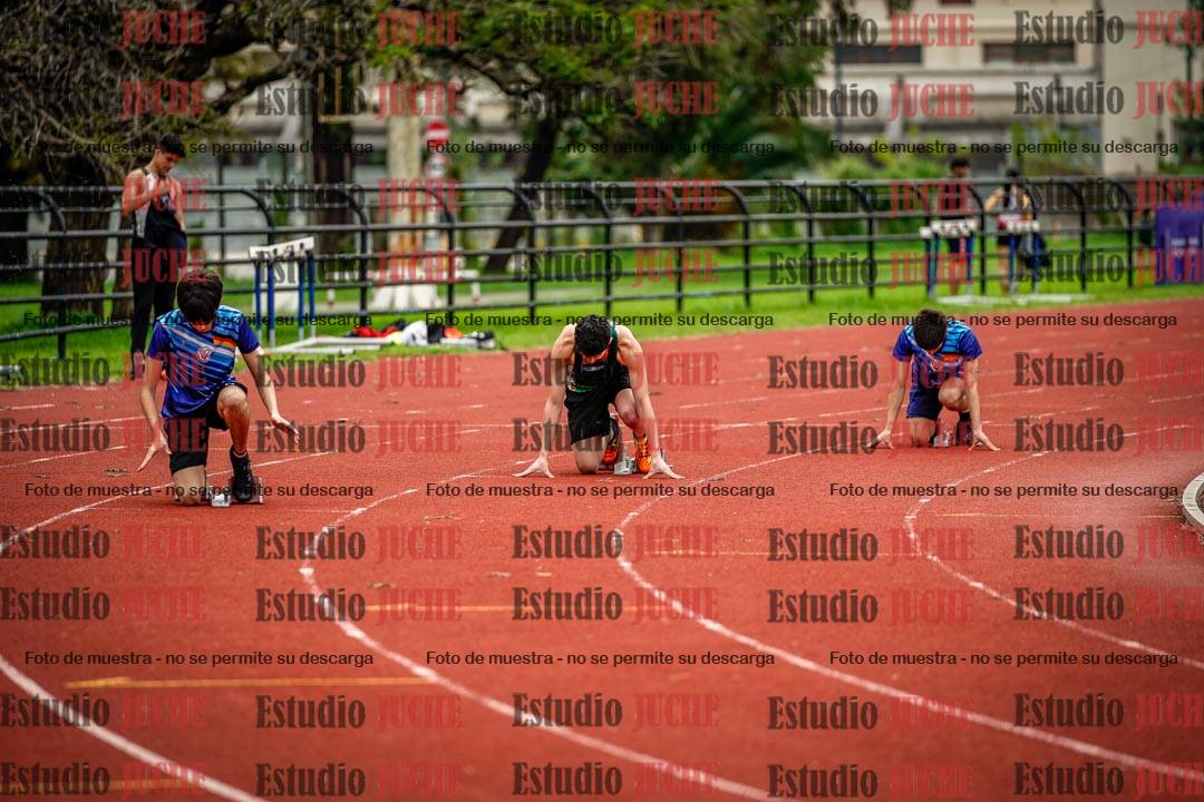 Fotos de los 200 m de varones