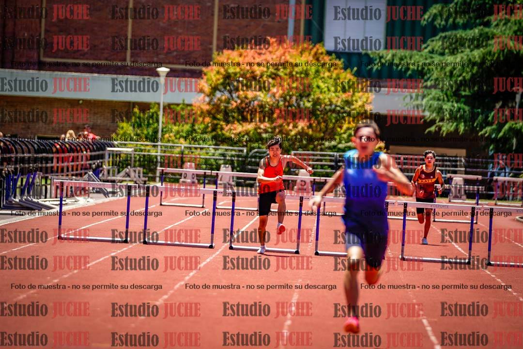 Fotos de los 400 m con vallas de varones