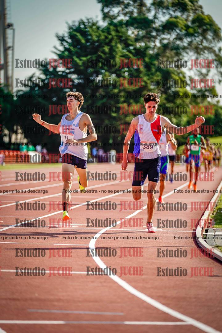 Fotos de los 1500 m llanos de varones