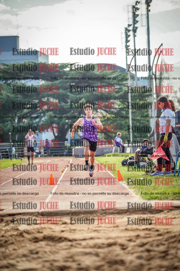 Fotos del salto triple de varones
