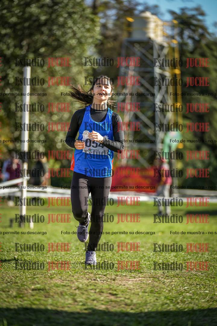 Fotos de la llegada del cross de 3000 m