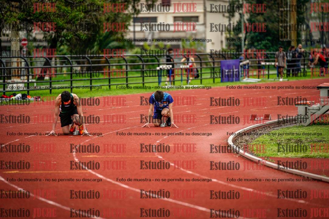 Fotos de los 200 m de varones