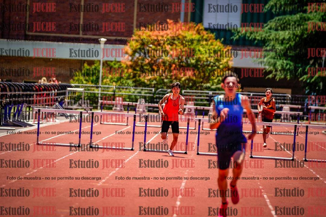 Fotos de los 400 m con vallas de varones