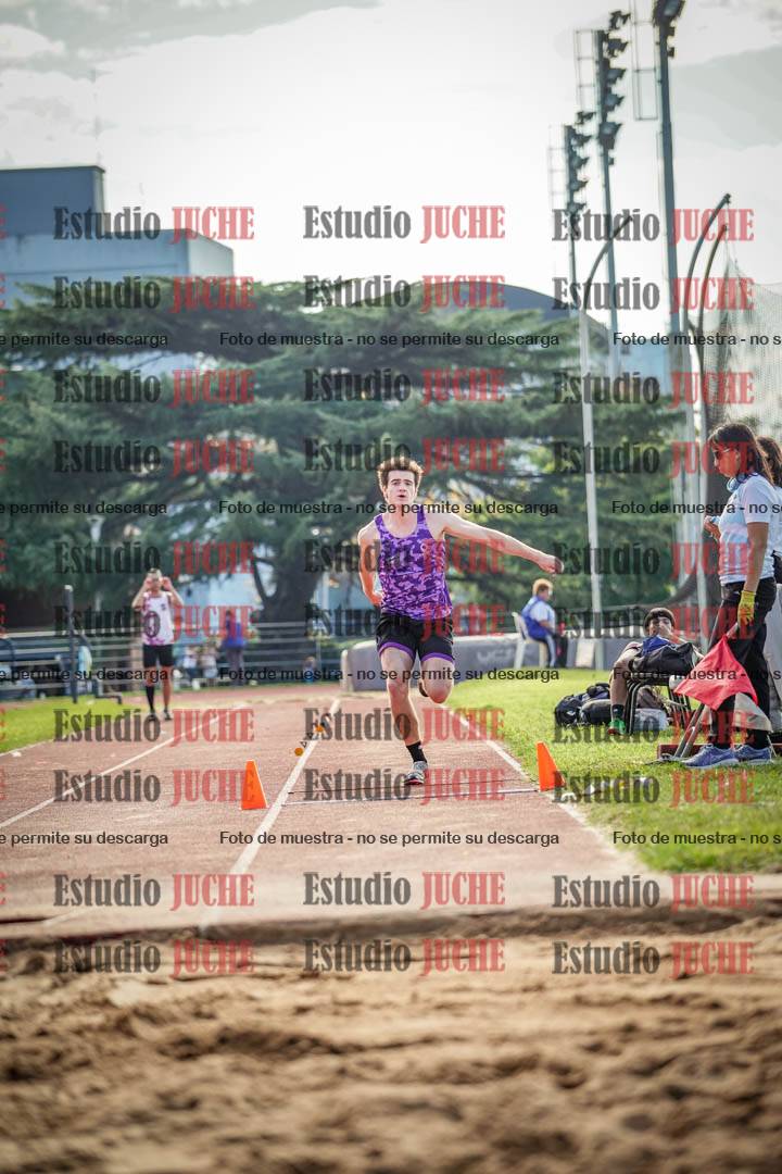 Fotos del salto triple de varones