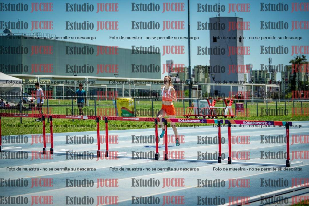 Fotos de los 400 m con vallas de mujeres