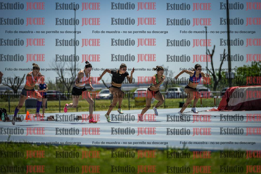 Fotos de los 100 m llanos de mujeres