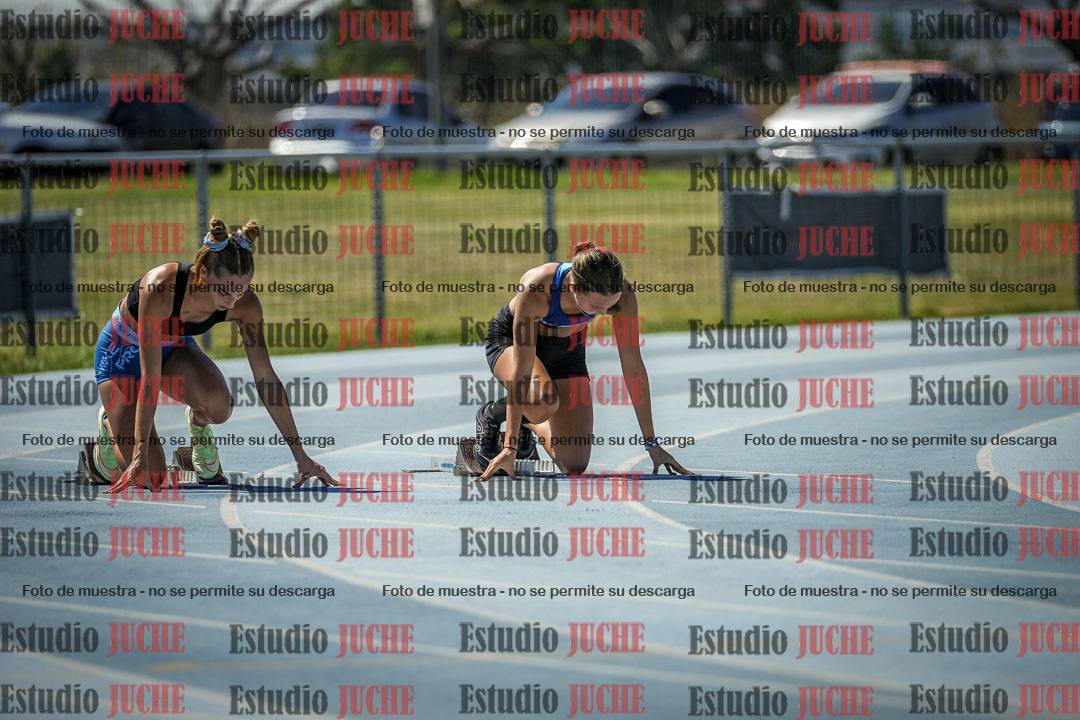 Fotos de los 100 m llanos de mujeres