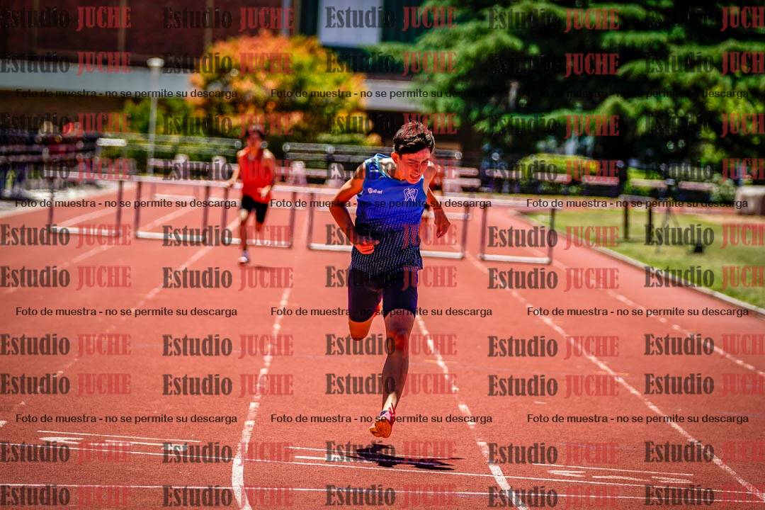 Fotos de los 400 m con vallas de varones