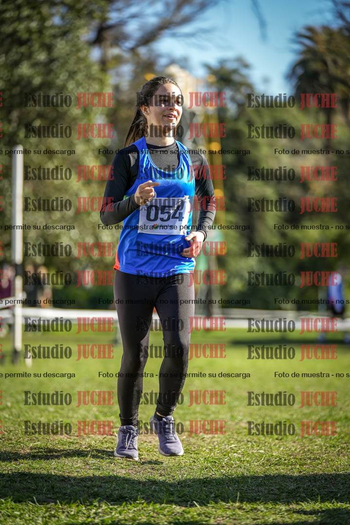 Fotos de la llegada del cross de 3000 m