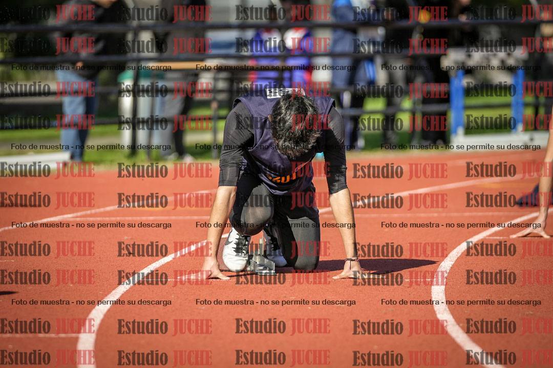 Fotos de los 200 m llanos de varones