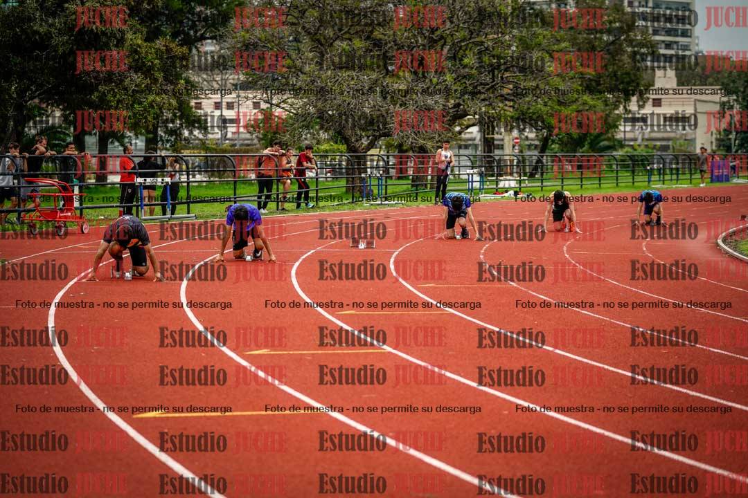 Fotos de los 200 m de varones