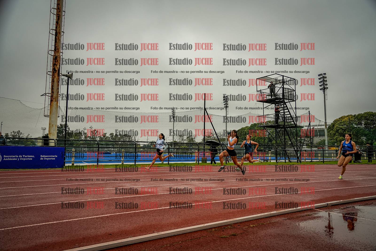 Fotos de los 200 m llanos de mujeres - heptatlón 4