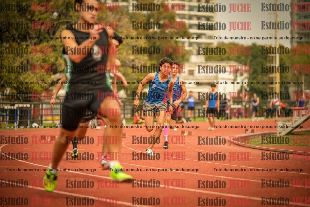 Fotos de los 200 m llanos de varones