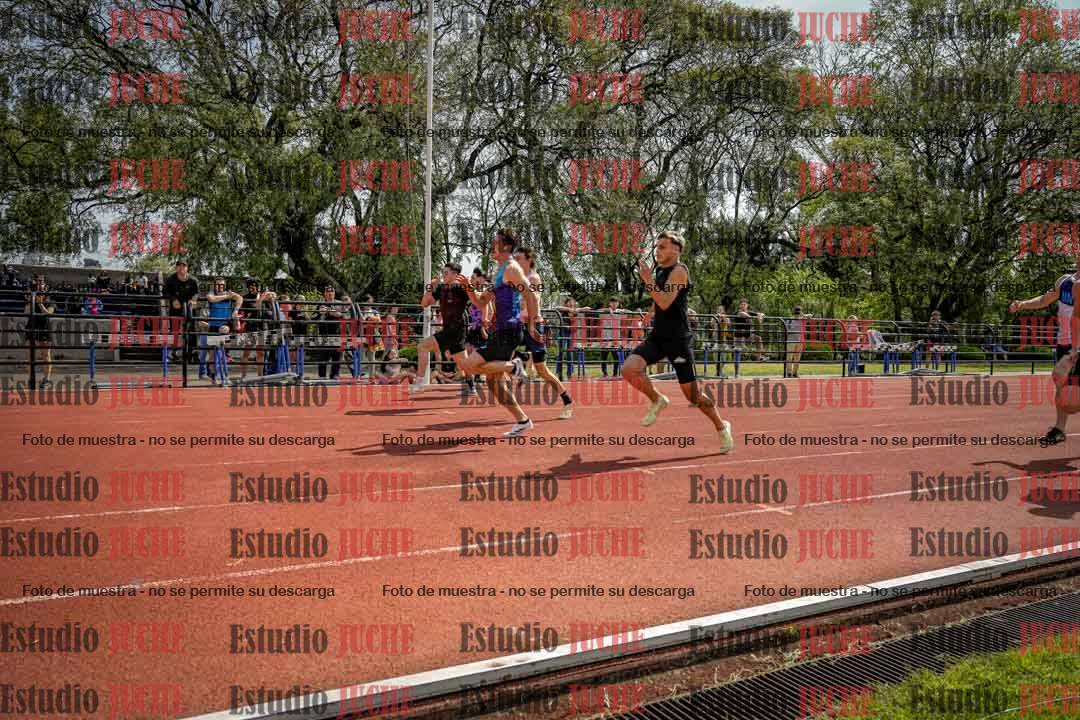 Fotos de los 100 m de varones