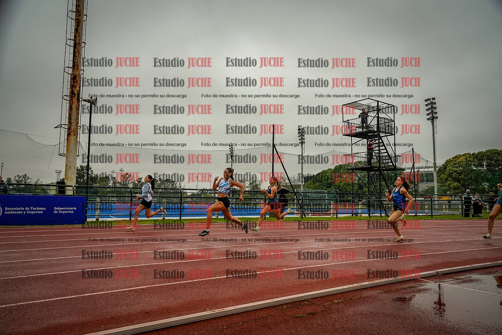 Fotos de los 200 m llanos de mujeres - heptatlón 4