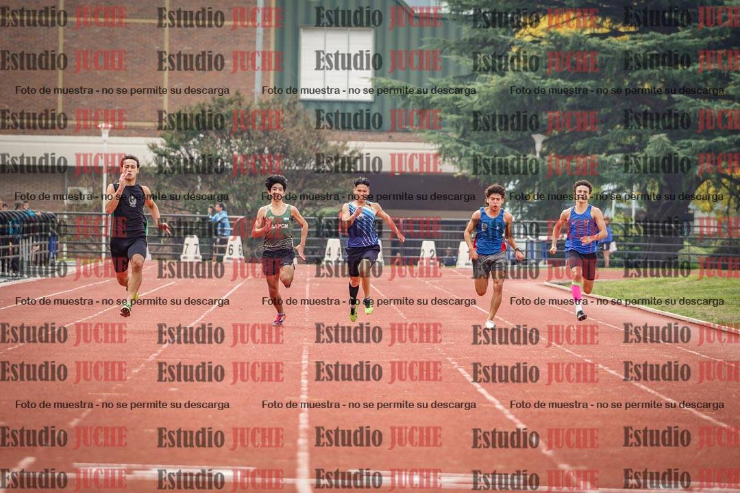 Fotos de los 200 m llanos de varones