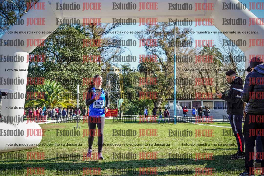 Fotos de la llegada del cross de 3000 m