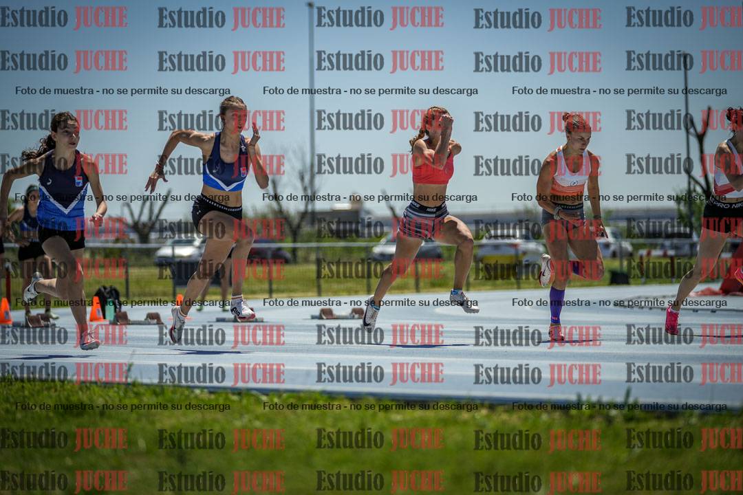 Fotos de los 100 m llanos de mujeres