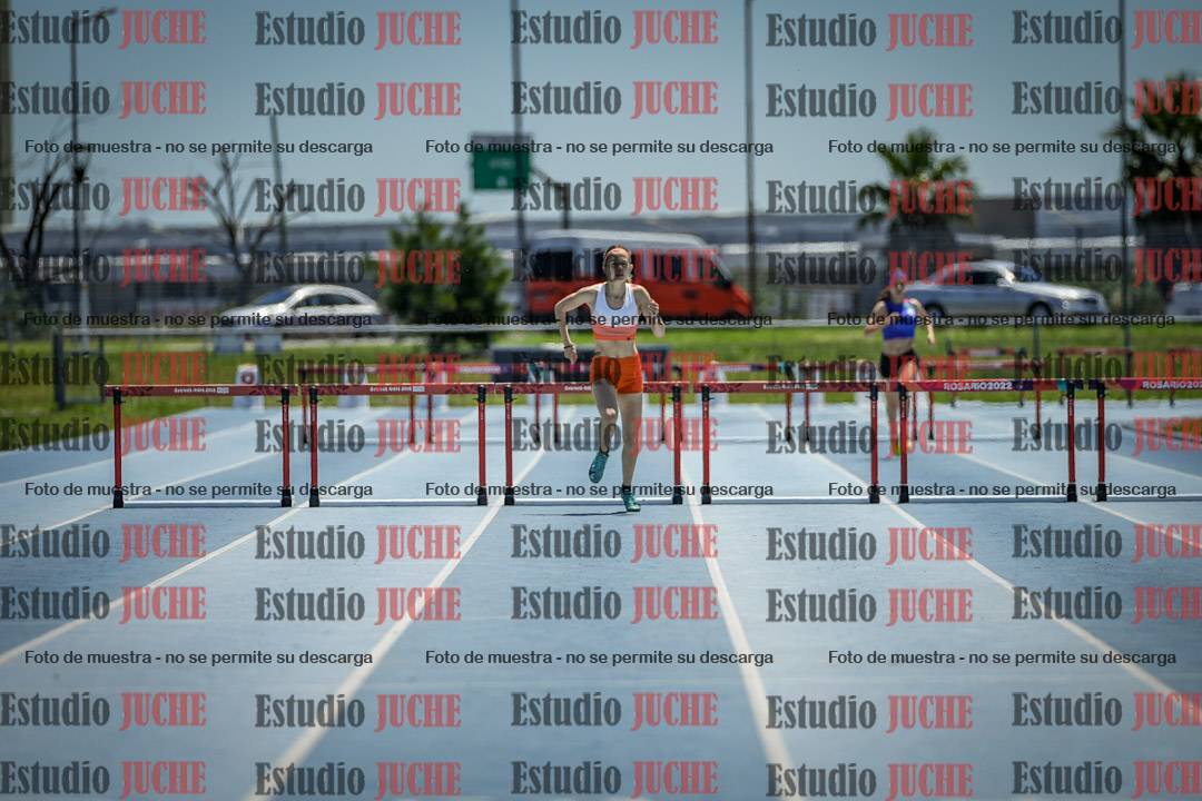 Fotos de los 400 m con vallas de mujeres