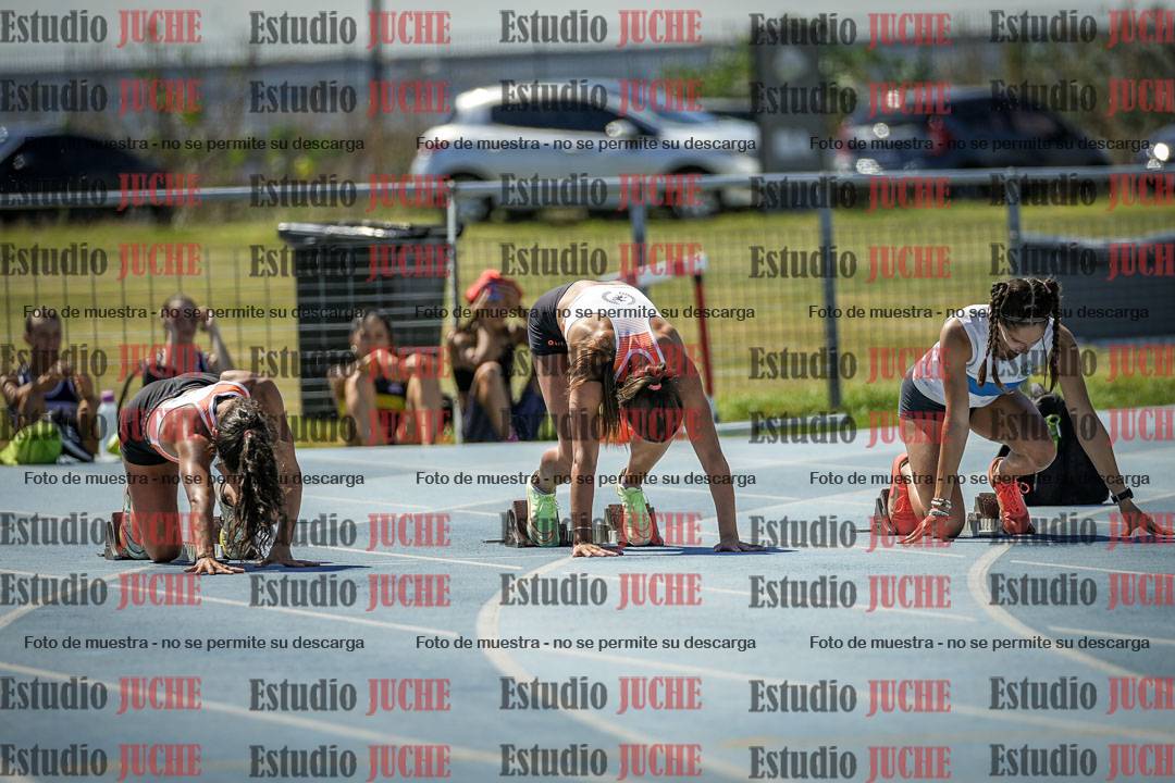 Fotos de los 100 m llanos de mujeres