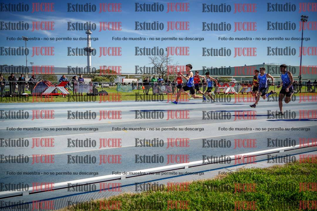 Fotos de los 100 m llanos de varones