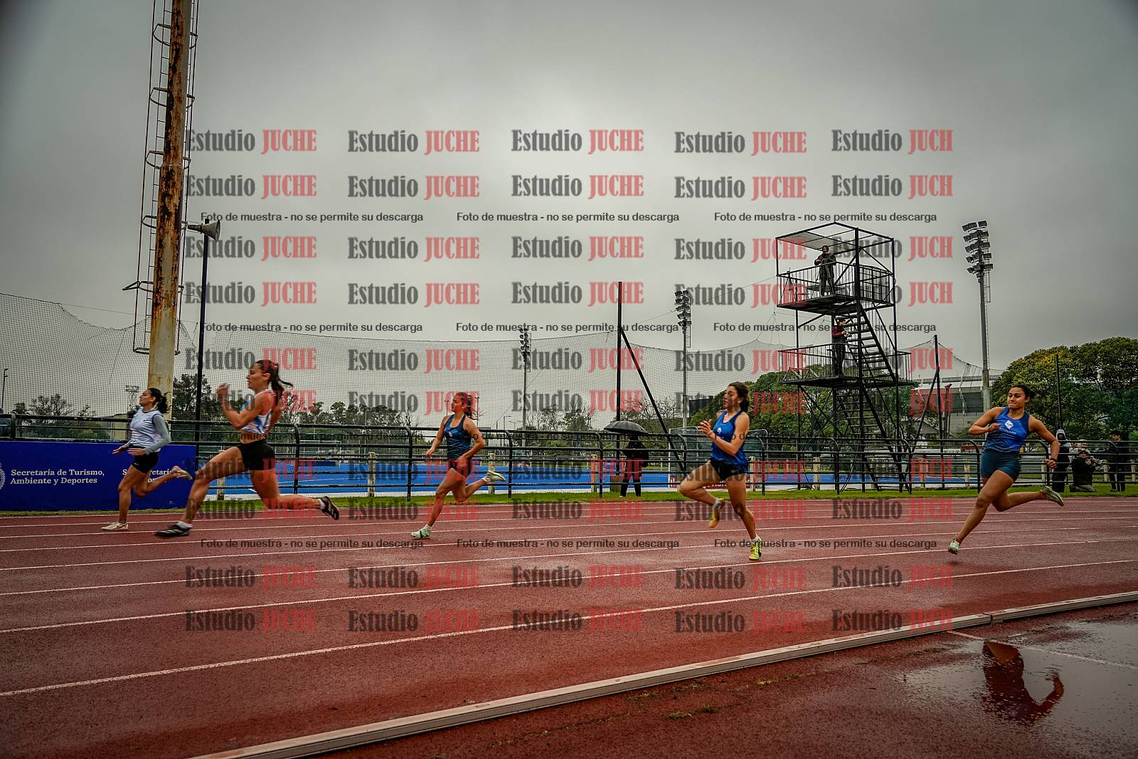 Fotos de los 200 m llanos de mujeres - heptatlón 4