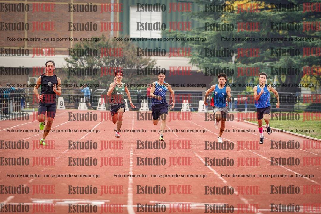 Fotos de los 200 m llanos de varones
