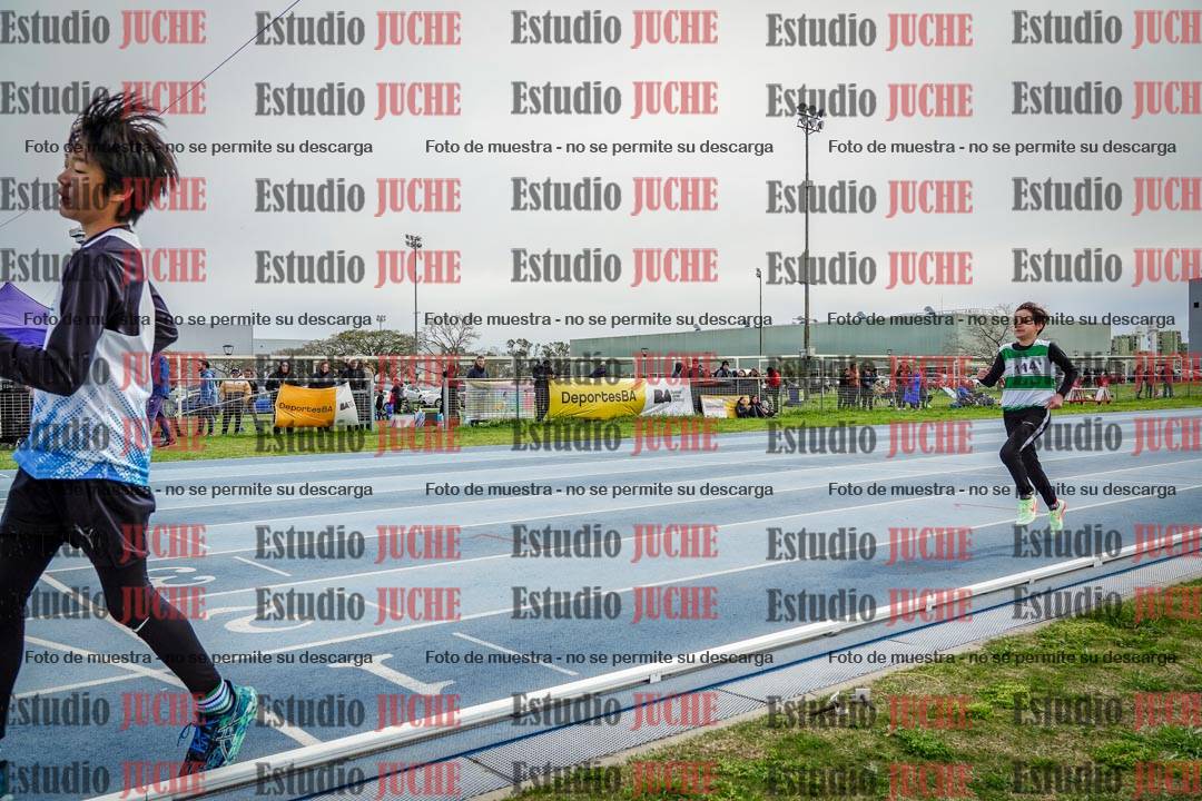 Fotos de los 800 m llanos de varones - U14