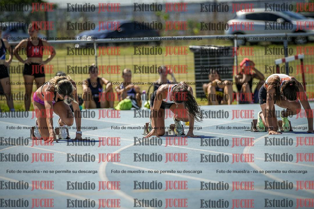 Fotos de los 100 m llanos de mujeres