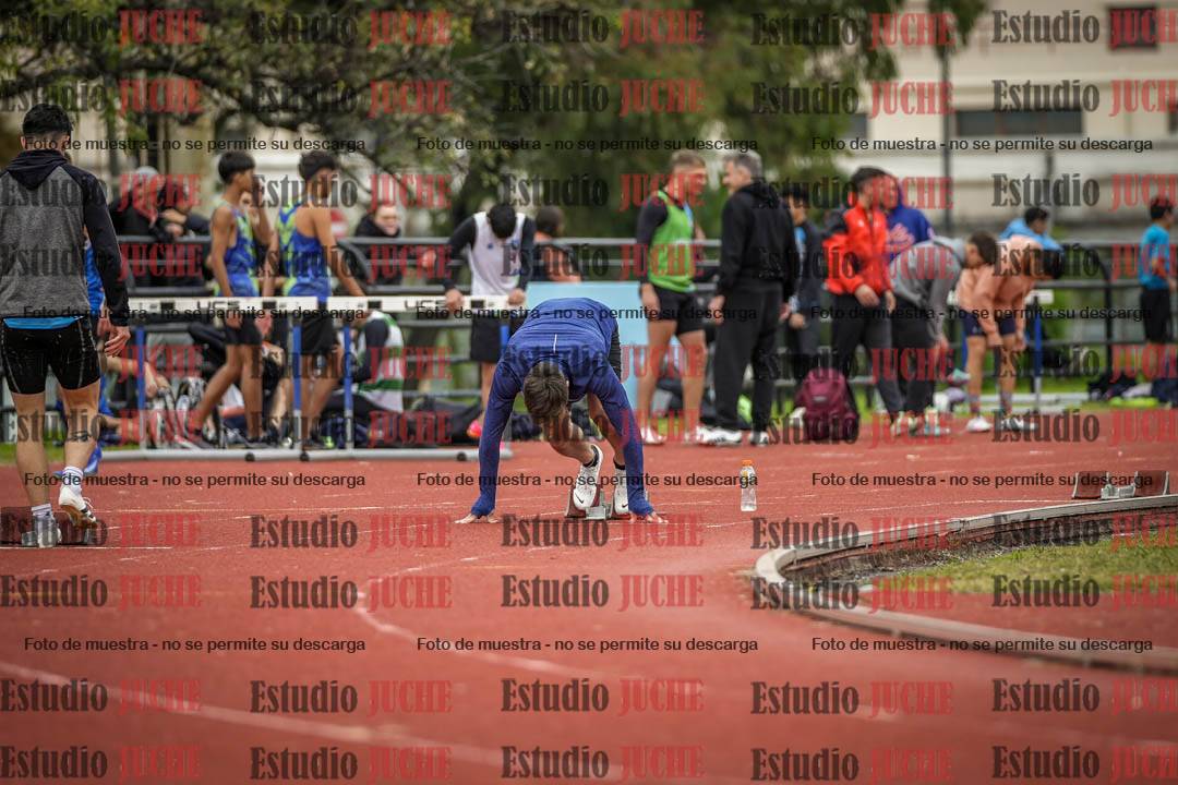 Fotos de los 200 m llanos de varones