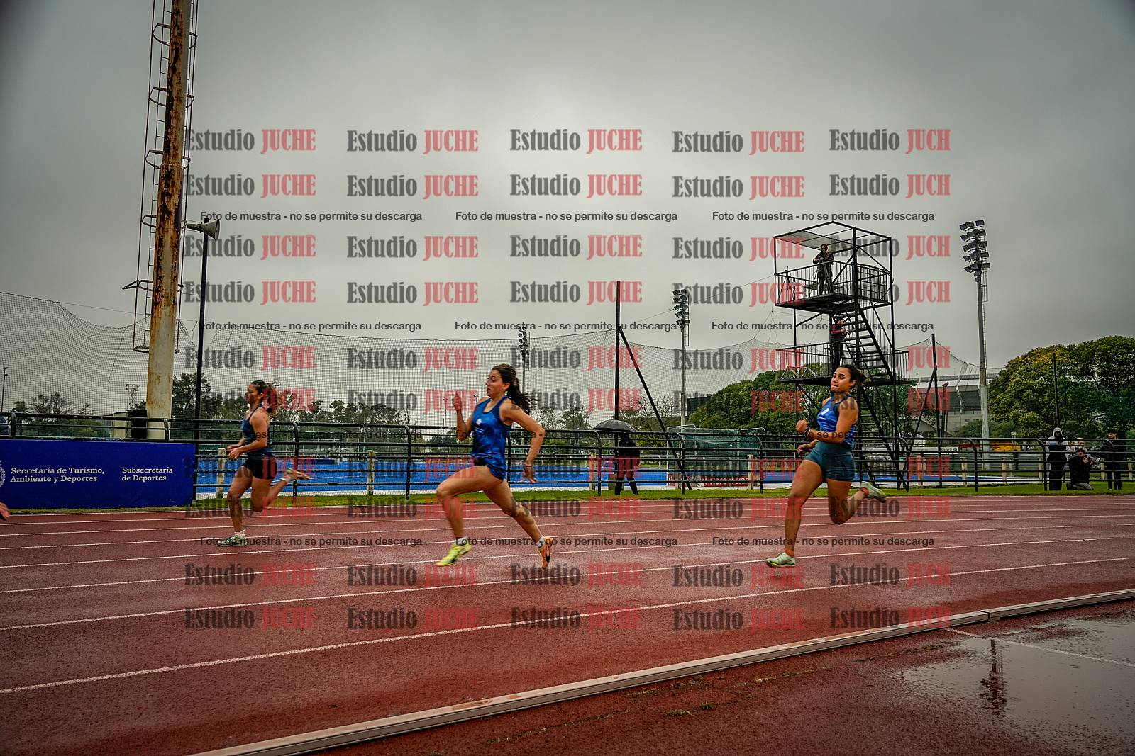 Fotos de los 200 m llanos de mujeres - heptatlón 4