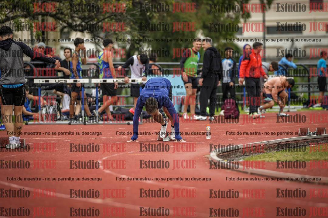Fotos de los 200 m llanos de varones