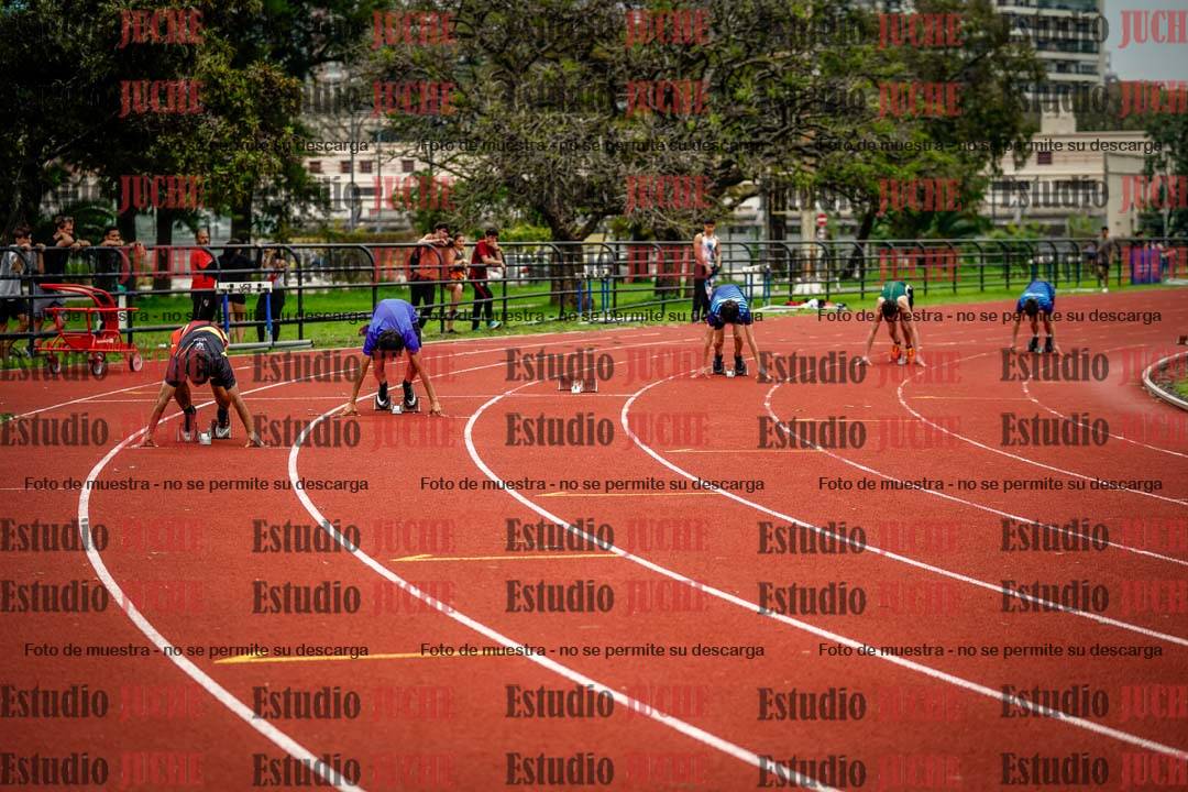 Fotos de los 200 m de varones