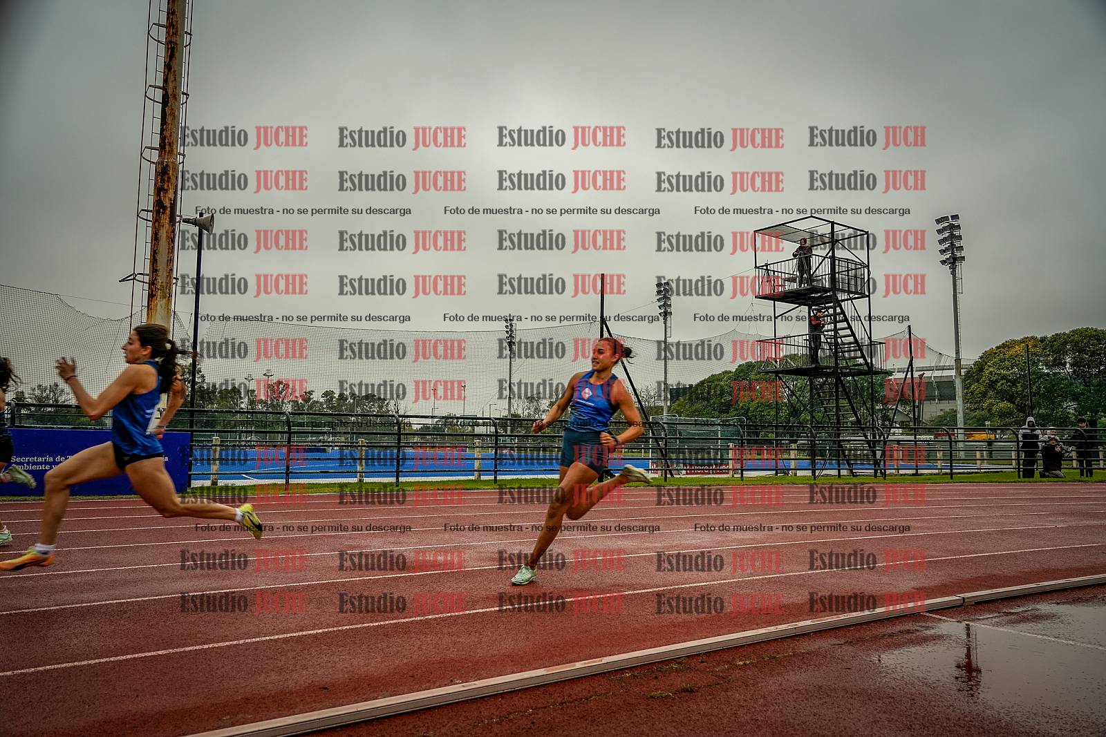 Fotos de los 200 m llanos de mujeres - heptatlón 4