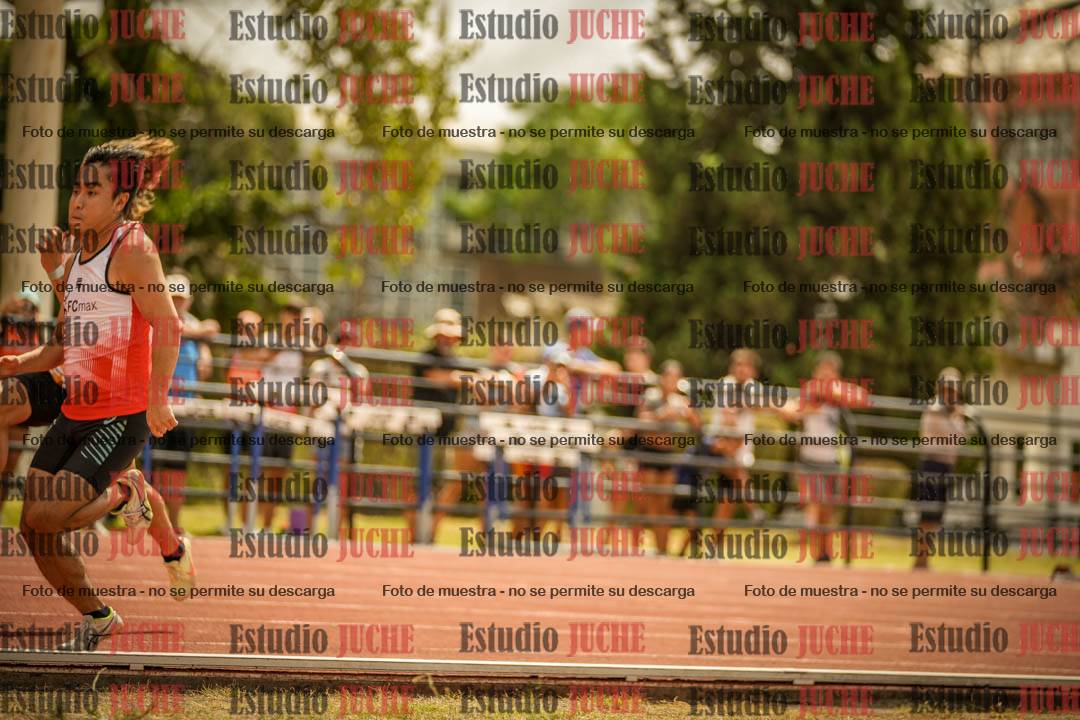 Fotos de los 100 m llanos de varones